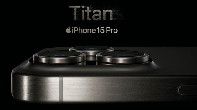 iPhone 15 Pro sở hữu khung viền Titan